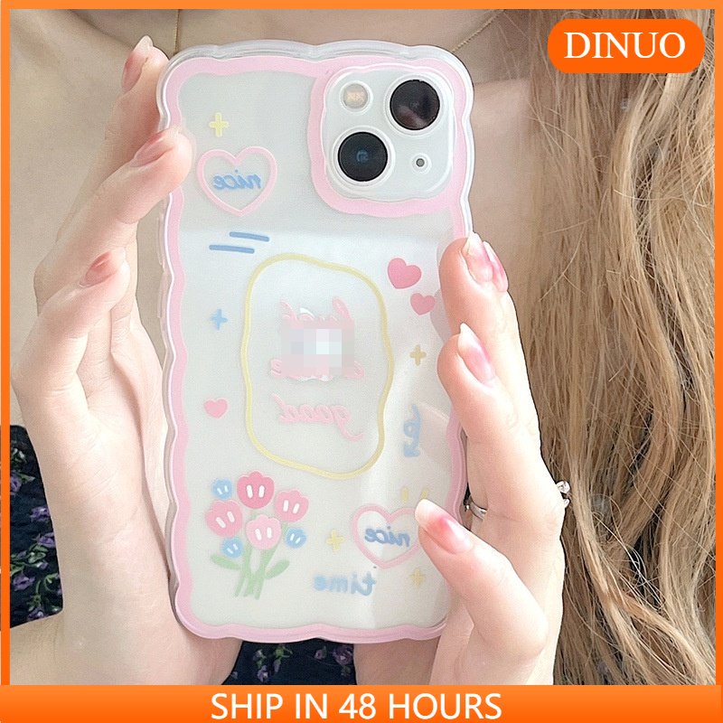 Ốp lưng iphone Ốp Điện Thoại Hình Hoa Tulip Nhiều Màu Cho iphone13 6s 6splus 7 7plus 8 8plus x xr xs 11 12 13 pro max plus promax-14 Dinuo case