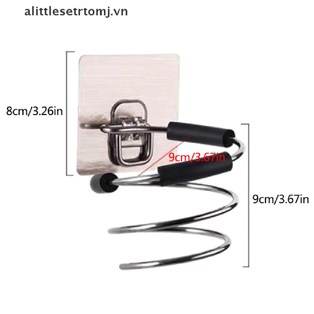 Giá Treo Máy Sấy Tóc Bằng Thép Không Gỉ Tiện Dụng