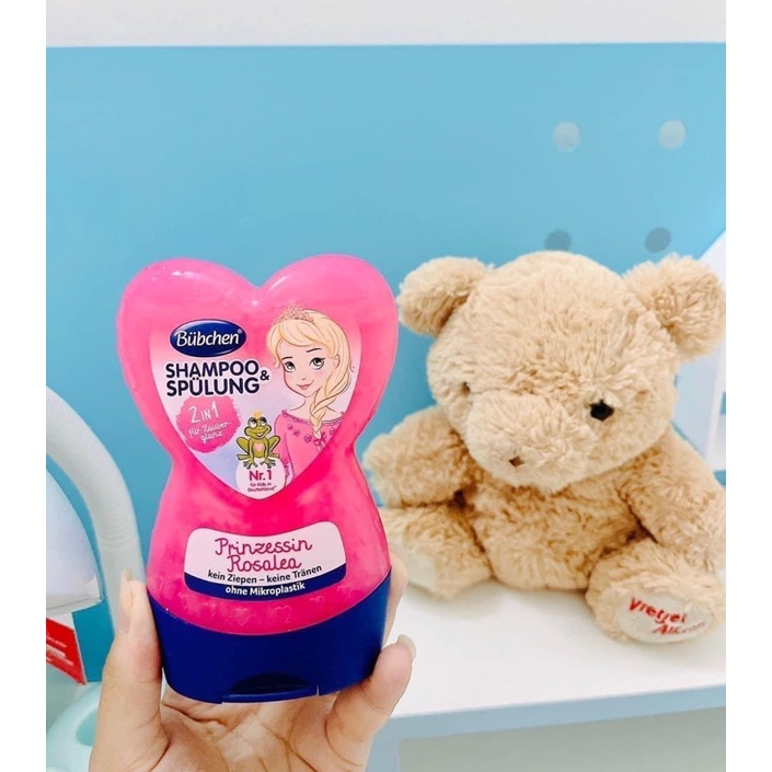2in1 Sữa Tắm Gội Đức Bubchen Cao Cấp Lưu Hương Thơm Lâu 230ml