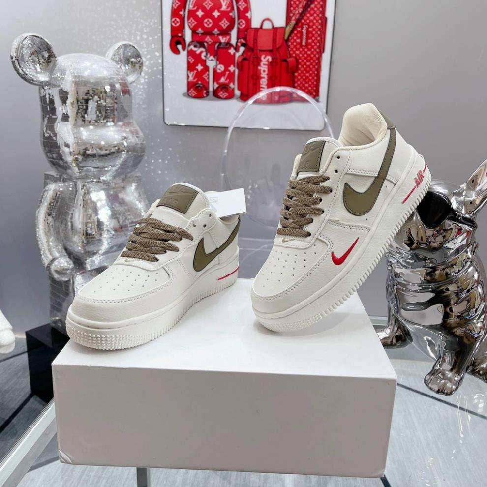Full bill box 🎁 Giày nike_AF1 id gucci xanh đỏ nam nữ, Giày thể thao air Force GC vạch xanh đỏ Full Box -Top1