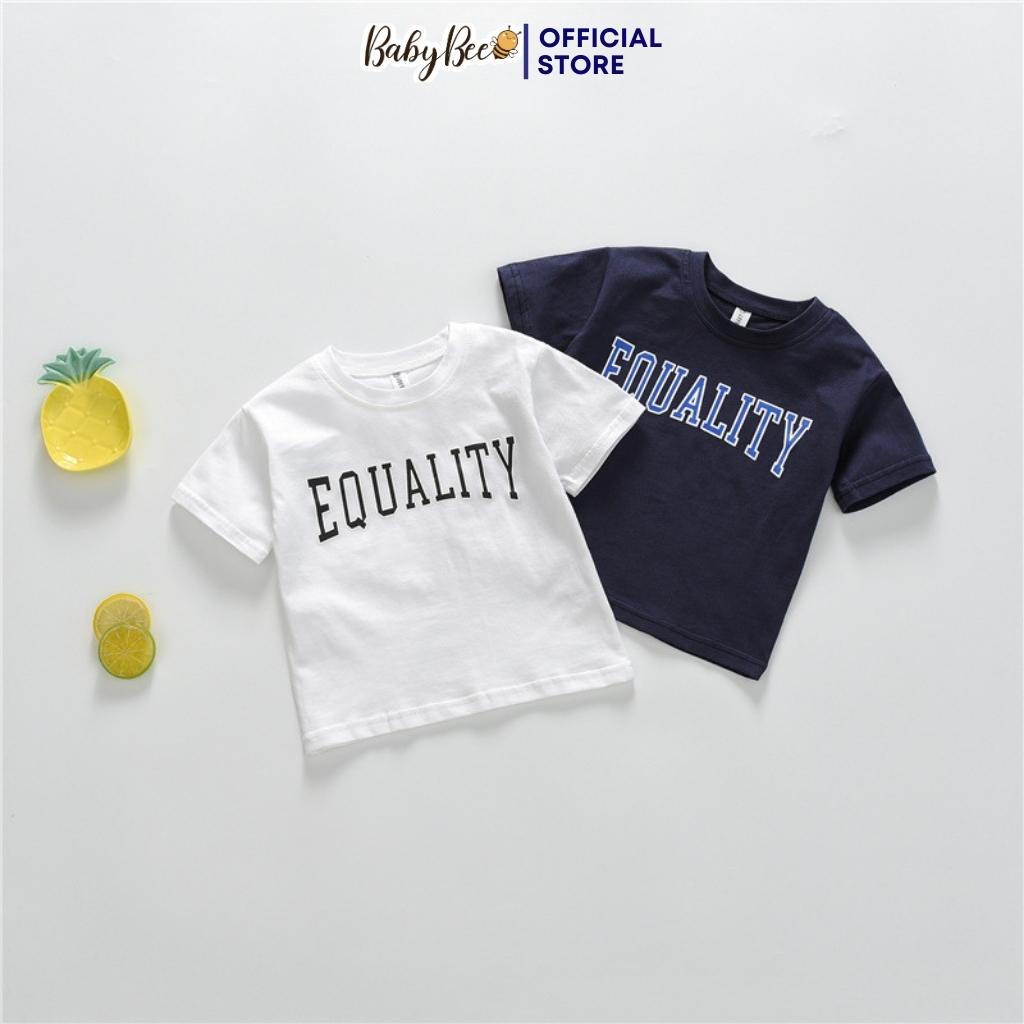 Áo thun cho bé trai size đại 10-24kg BabyBee chất vải cotton mềm mát họa tiết dễ thương AT23