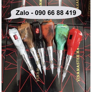 Máy phun xăm thần thánh tích điện hiện số - Máy Xăm Tích Điện Kim Lò Xo Đầu Vuông Hiện Số Chỉnh Tốc Độ