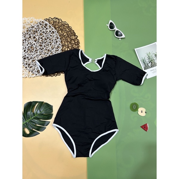 Bikini liền thân kín đáo mặc đi biển đi bơi