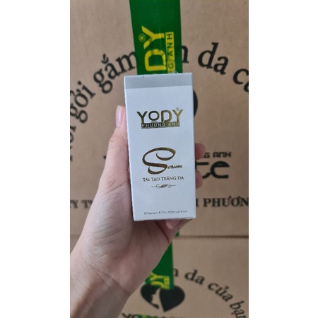Serum phục hồi trắng da dành cho da khô Yody White Phương Anh