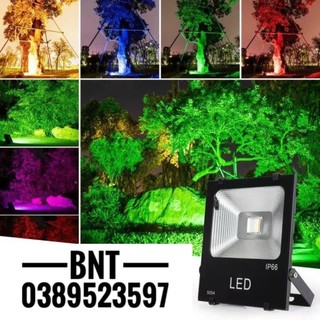 Đèn led pha rgb , led đổi màu 50w / 100w có điều khiển
