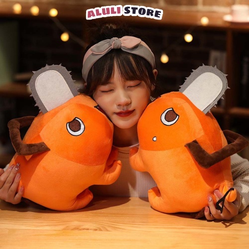 Gấu bông anime Chainsaw Man Pochita nhồi bông dễ thương ALULI