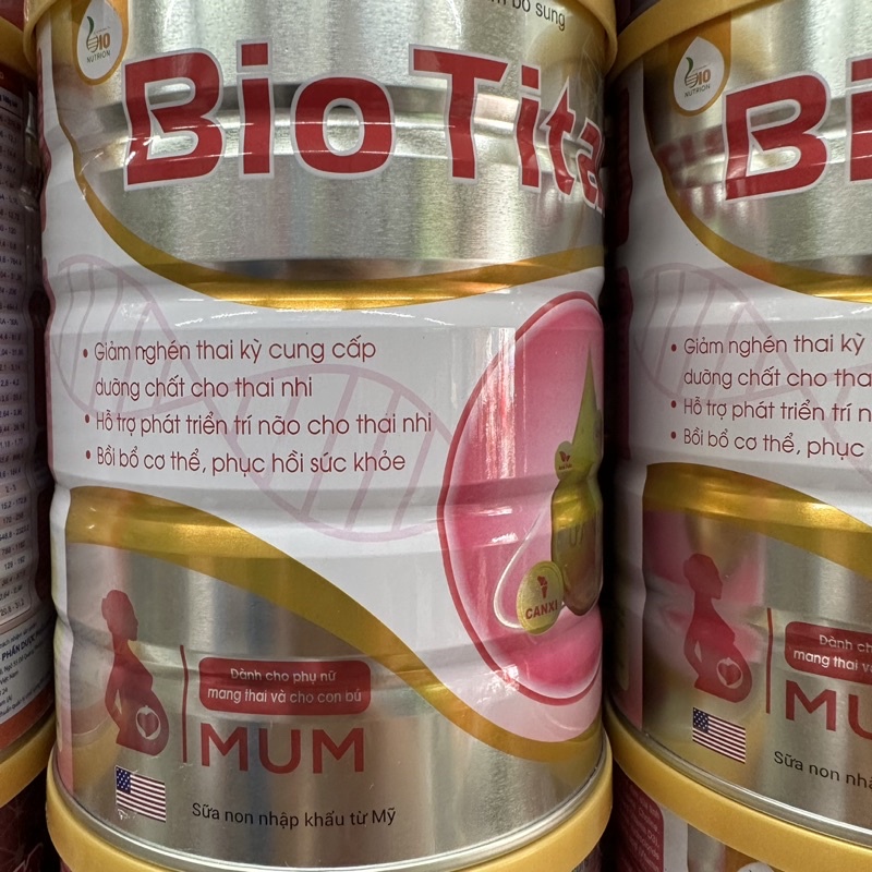 Sữa BIO TITAN MUM 800g