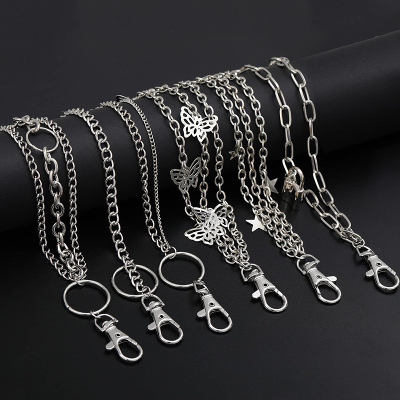 Dây xích trang trí thắt lưng quần jean váy phụ kiện thời trang cao cấp