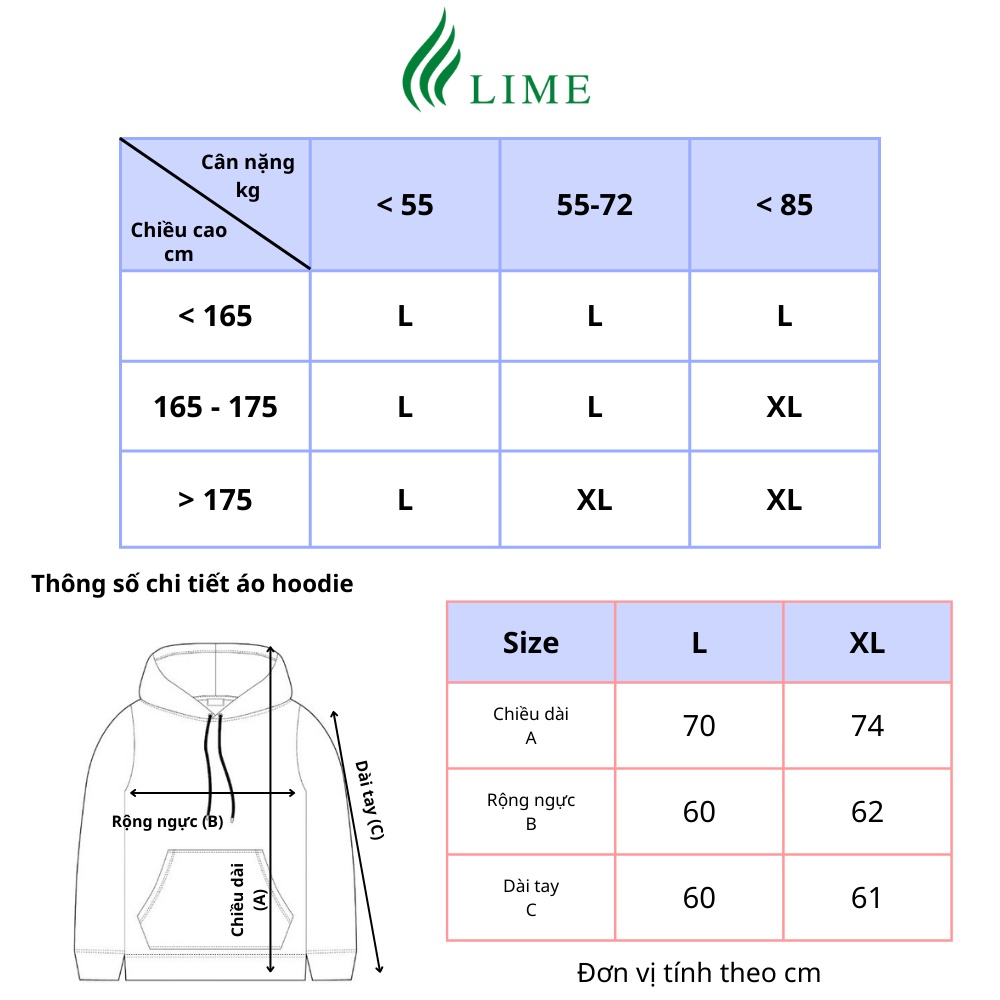 Áo Hoodie Local Brand Unisex LIME Frist Basic Collection HD003