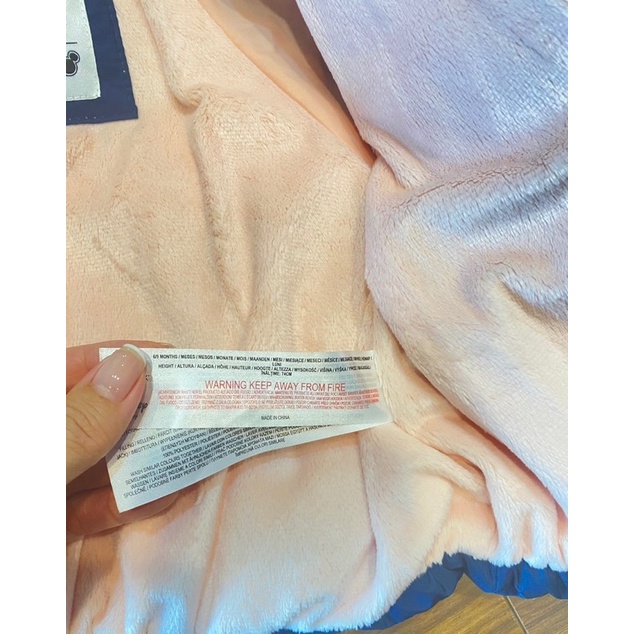 Áo khoác phao Disney tqxk dư xịn cho bé gái