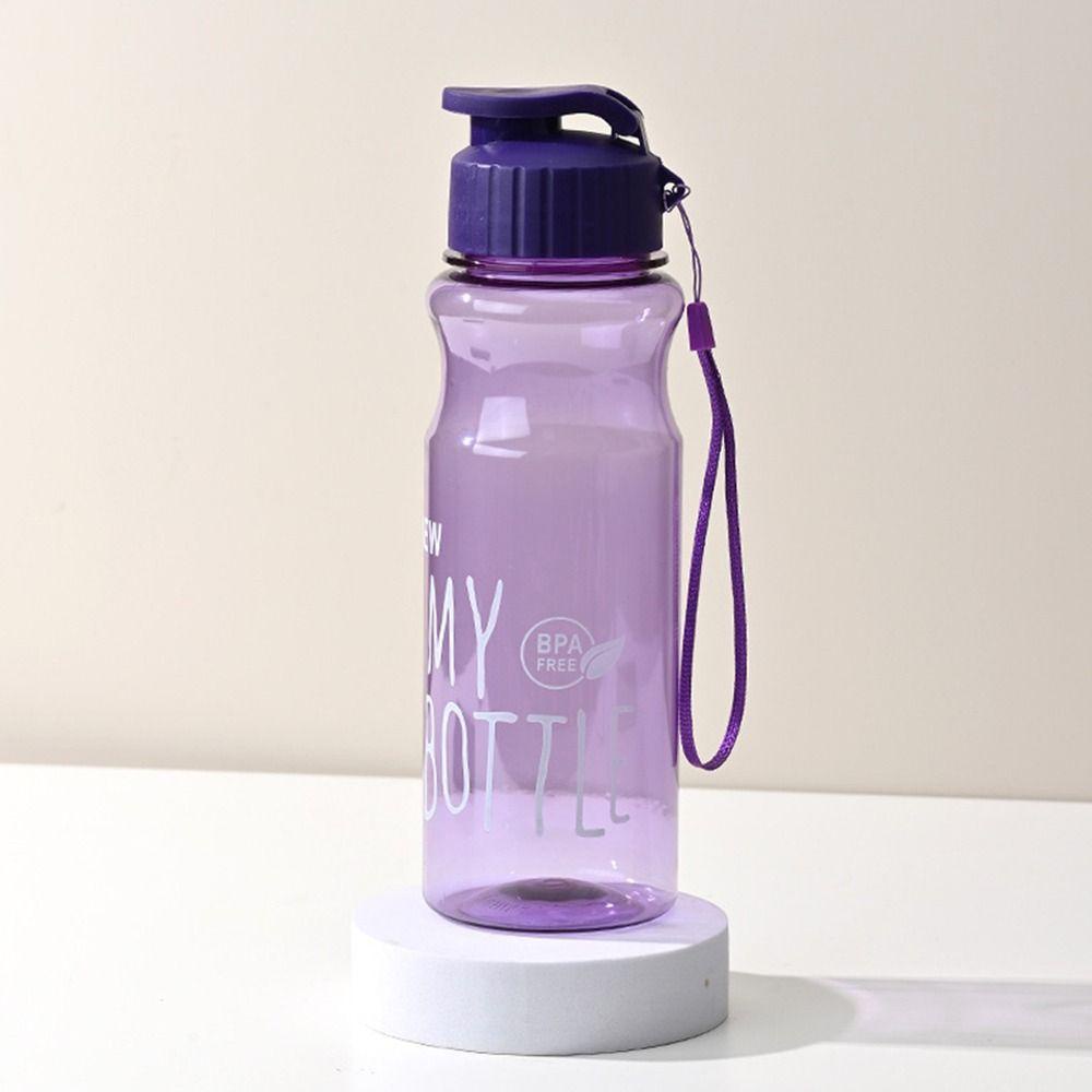 KUNHEV Bình Nước Thể Thao Bằng Nhựa Trong Suốt Dung Tích 650ML