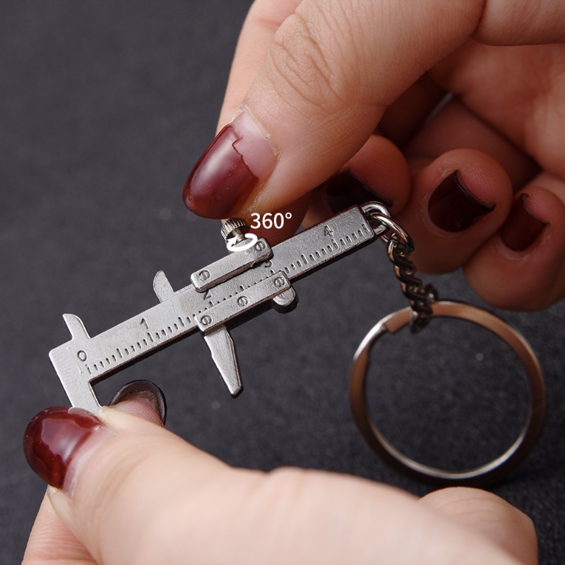 Móc Khóa Xe Hơi / Túi Xách Mini Bằng Hợp Kim Kẽm Có Thể Đo Lường Bền Thời Trang Sáng Tạo Phổ Biến Cho Nam Và Nữ