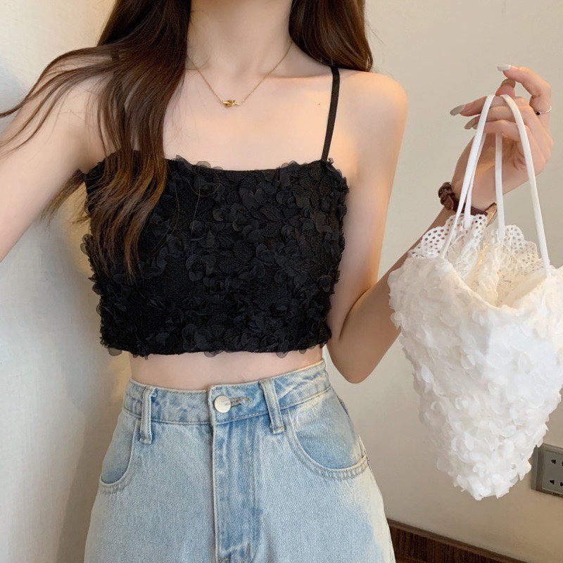 Áo Bra Ren Hoa Hồng Nhí Nổi Gem Boutique