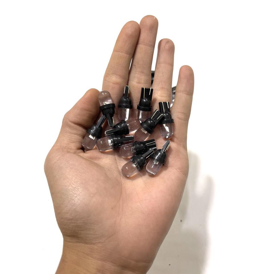 Đèn led Demi xinhan chân T10 nháy 7 màu Siêu Sáng