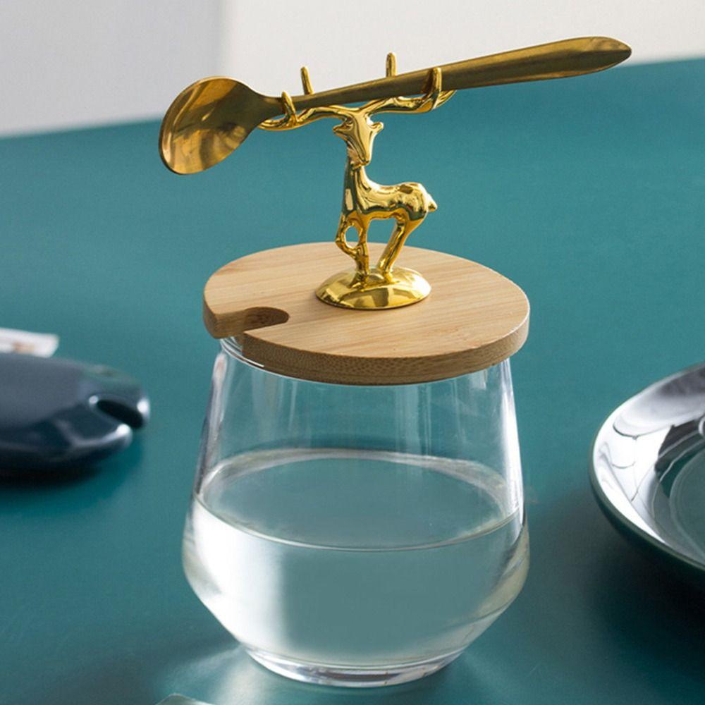 Nắp Cốc Bảo Vệ Tay Cầm Lồi Cách Nhiệt Hình Nai LONTIME