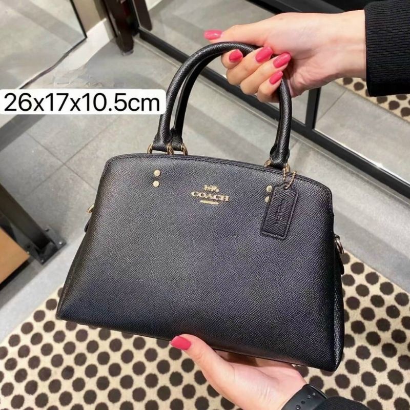 Túi COAC*H MINI LILLIE CARRYALL da thật sang trọng