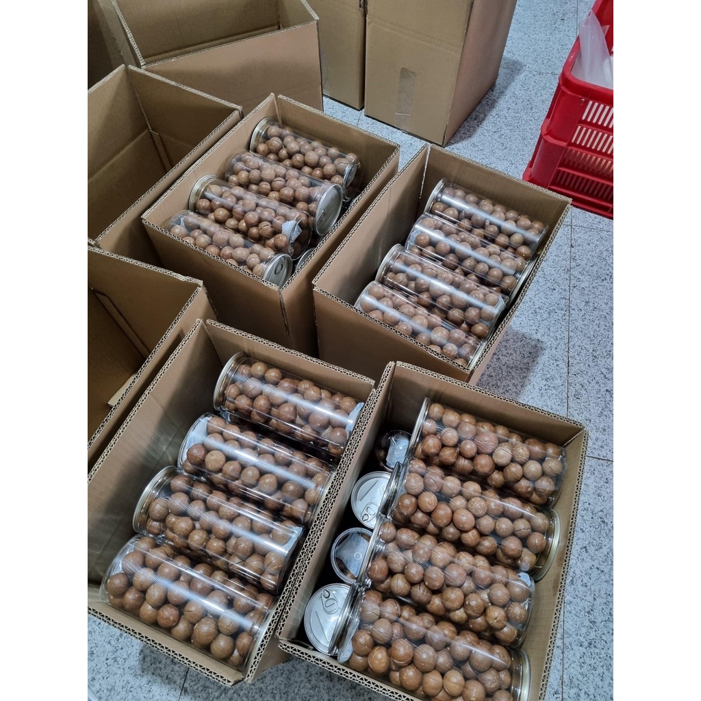 500gr Hạt Macca hạt Mắc ca sấy nứt vỏ BẢO QUÂN size 2430