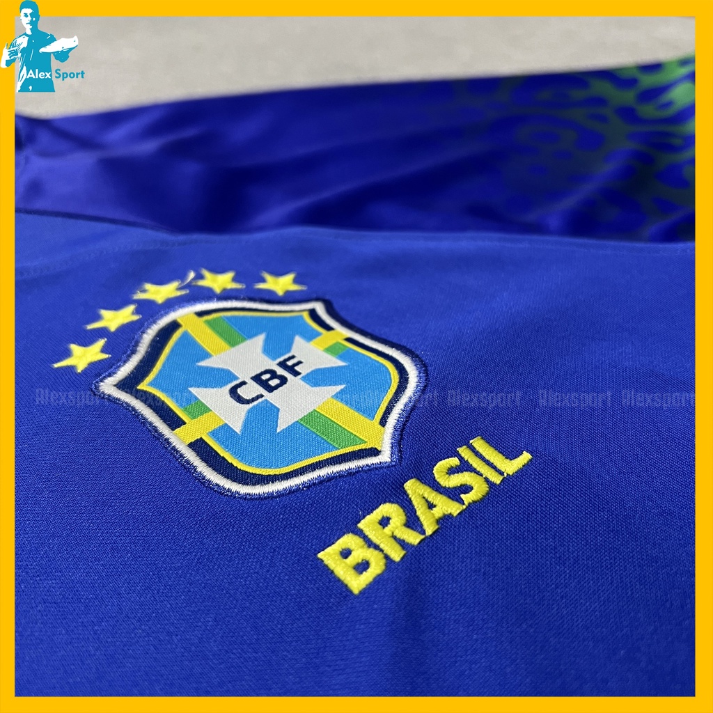 Bộ Quần Áo Bóng Đá Đội Tuyển Brazil Sân Khách 22-23