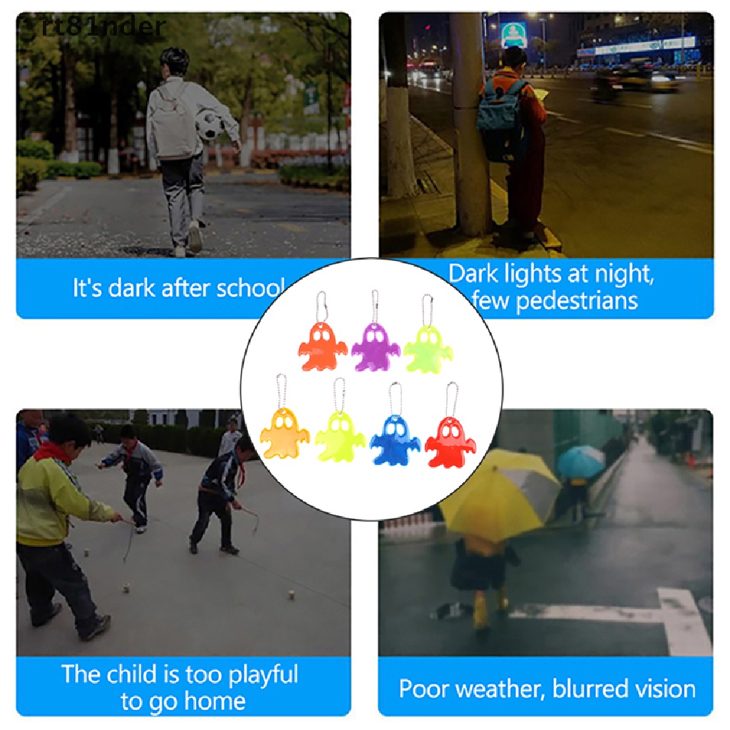 Rt Móc Khóa Xe Hơi Phản Quang An Toàn Trang Trí Xe Hơi