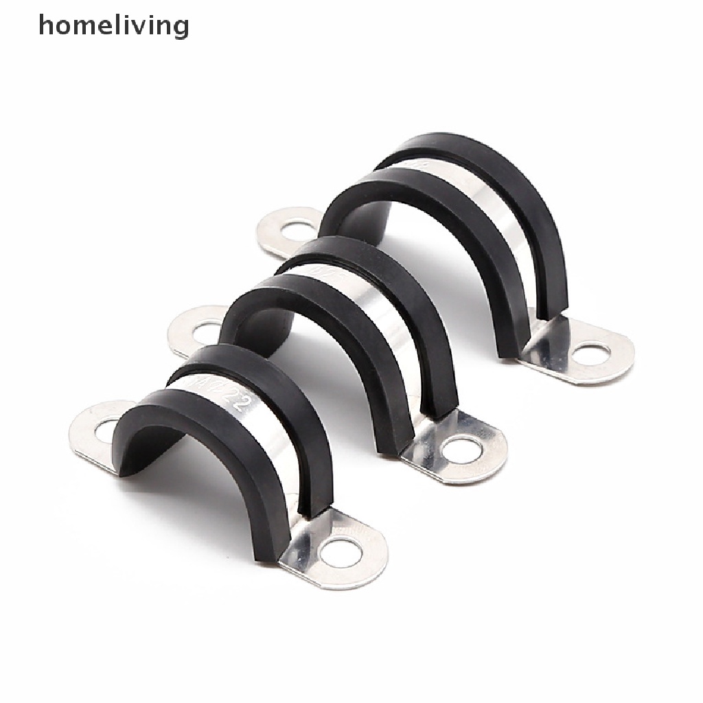 Set 2 Kẹp Ống Nước Chữ U Bằng Thép Không Gỉ 304 Cao Cấp Tiện Dụng