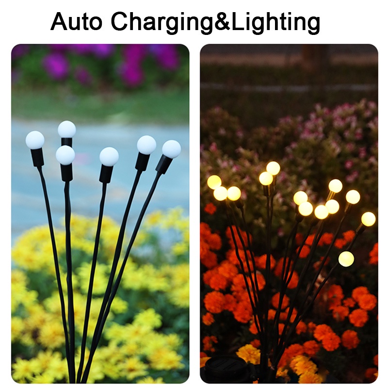 Đèn Lối Đi RGB Sử Dụng Năng Lượng Mặt Trời Dùng Trang Trí Sân Vườn