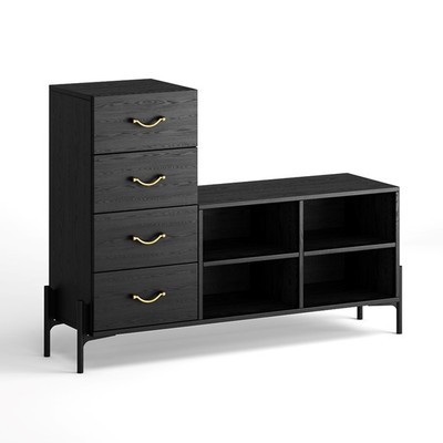 WILLI, Kệ giày, kệ để đồ SHO_015, 128x36x92cm, kệ để giày Scandi Home