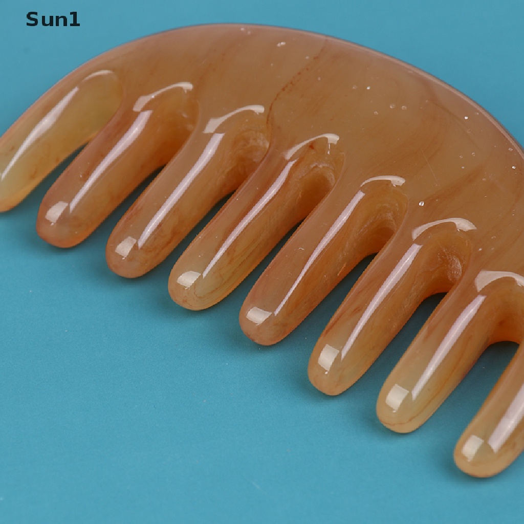 1 Lược Chải Tóc Mát Xa Da Đầu Răng Thưa Tự Nhiên