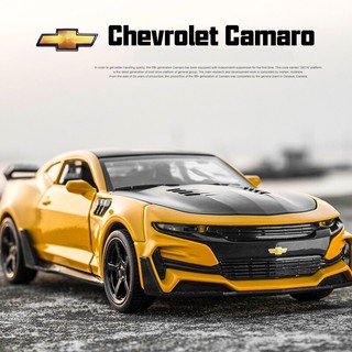 Mô hình xe hơi miniauto transformers 5 bumblebee camaro tỉ lệ 1: 32