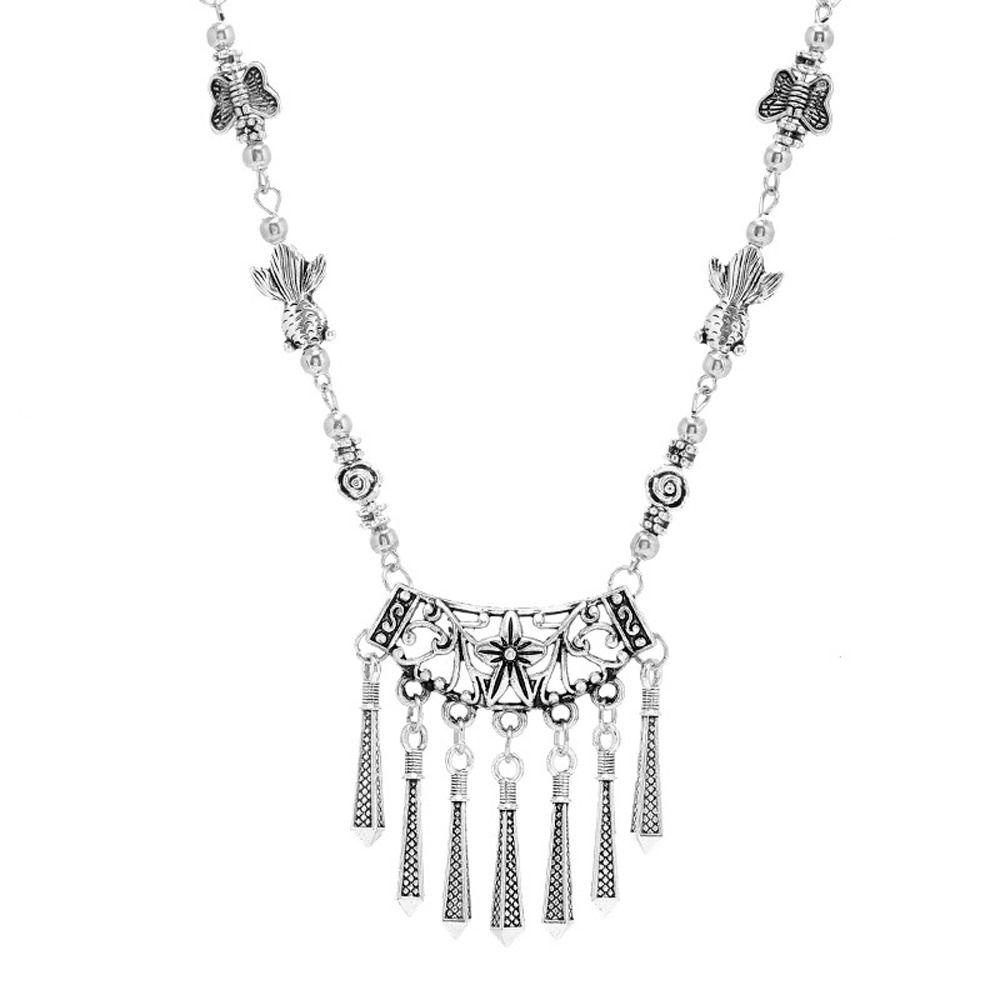 AROMA Băng Đô Cài Tóc Hình Bướm / Lá Cây Phong Cách Bohemian Thời Trang Cho Nữ