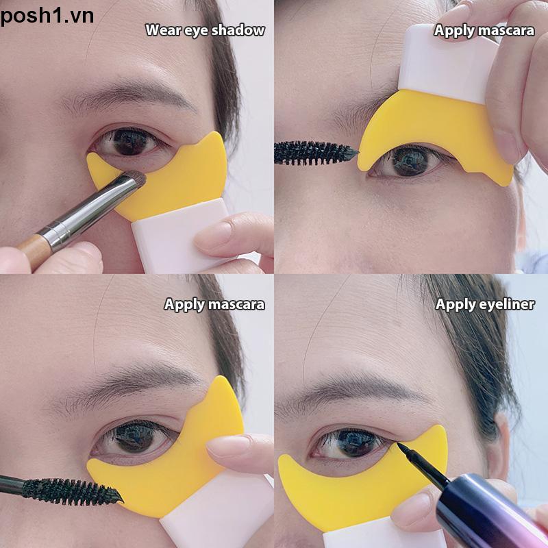 💌Bút Kẻ Mắt / Mascara Bằng Silicone Đa Năng Có Thể Tái Sử Dụng Cho Người Mới