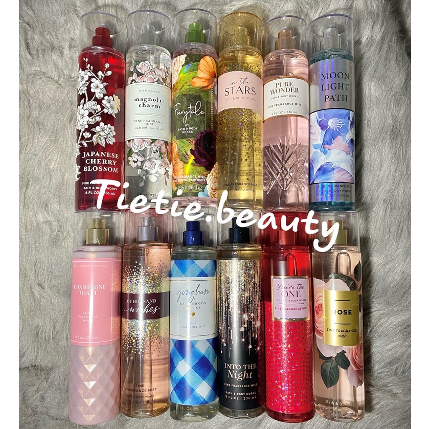 Body Mist Xịt Thơm toàn thân Bath & Body Works - Auth Bill Mỹ