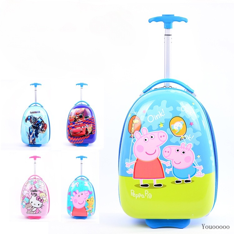 Vali Kéo 53.3cm Hình Vỏ Trứng Hoạt Hình Xinh Xắn Cho Bé