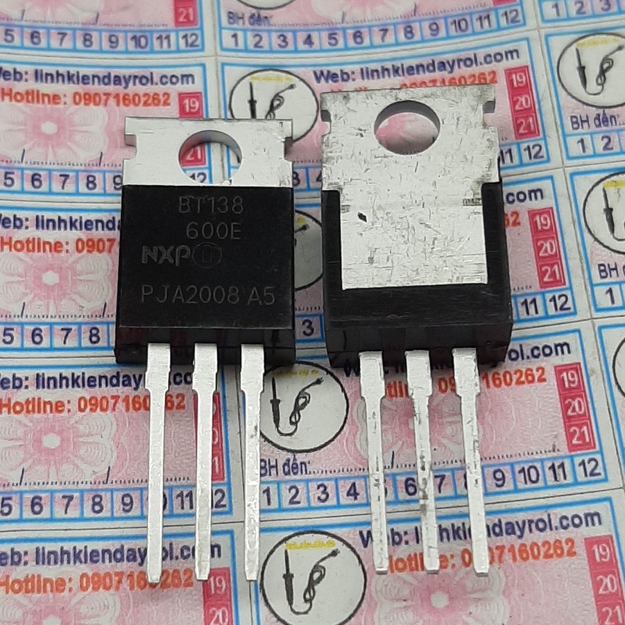 BT138-600E TRIAC 600V 12A TO-220