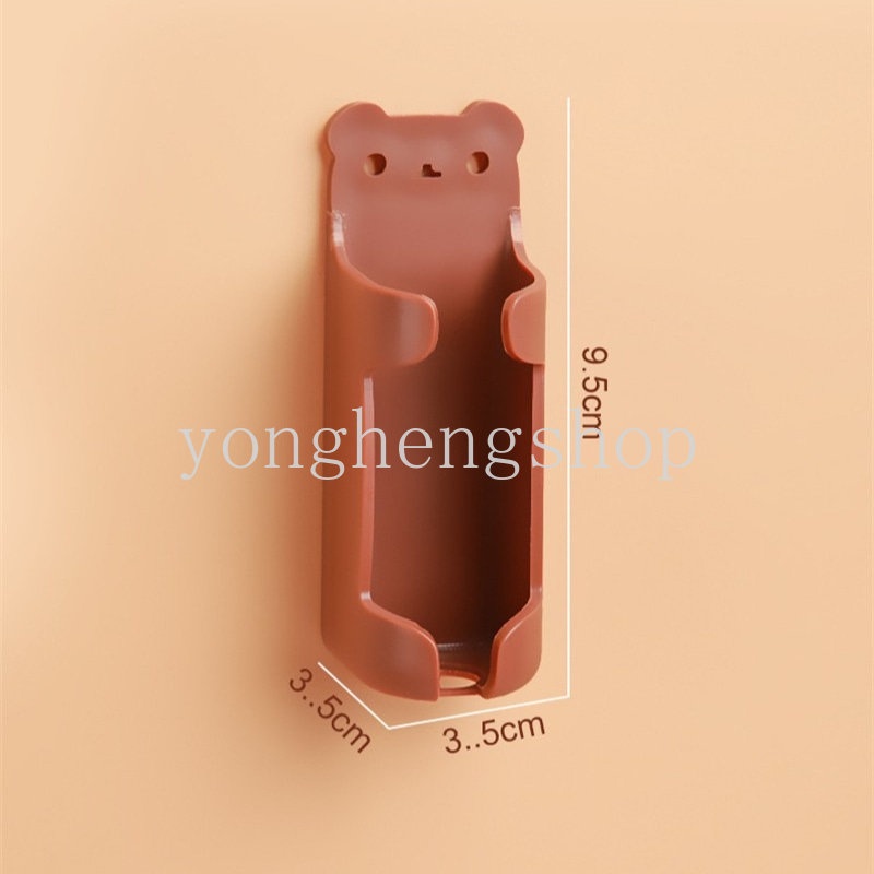Giá Đỡ Bàn Chải Đánh Răng Điện Gắn Tường Hình Gấu Hoạt Hình Dễ Thương
