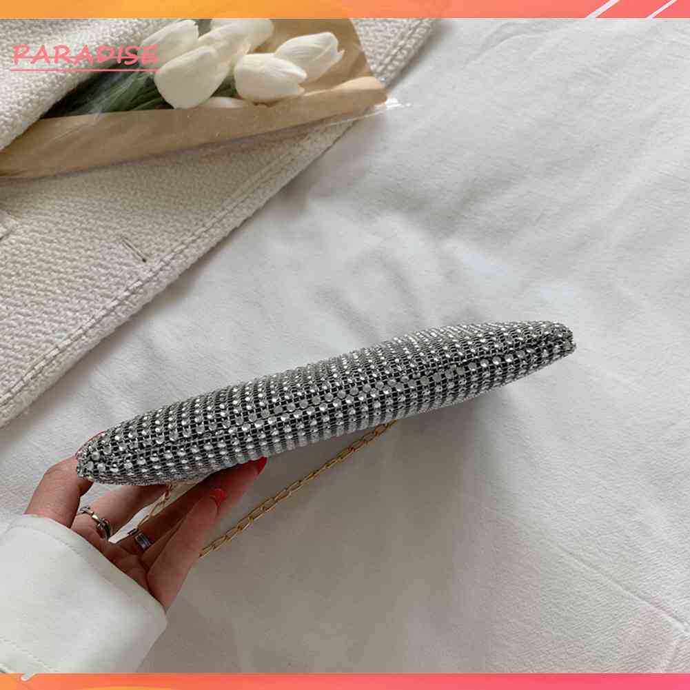 Mới Túi Đeo Chéo Đính Đá Lấp Lánh Thời Trang Cho Nữ