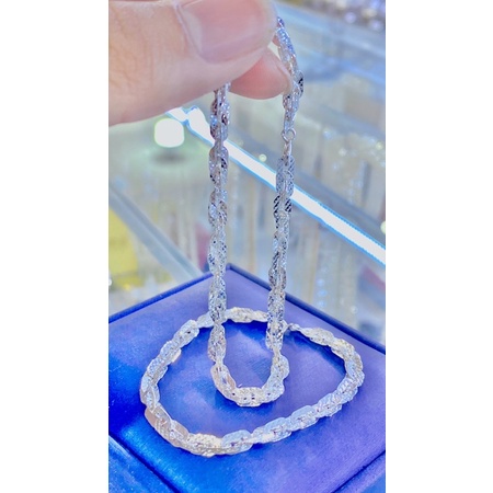 LẮC TAY LÁ KẾT VUÔNG Ý BẠc 950 CAO CẤP GIÁ 199k