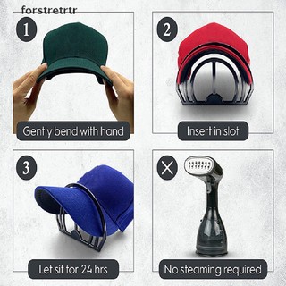 Forstretrtr Hat Brim Bender Perfect Hat Curving Band Convenient Design with Dual Hat Slots EN