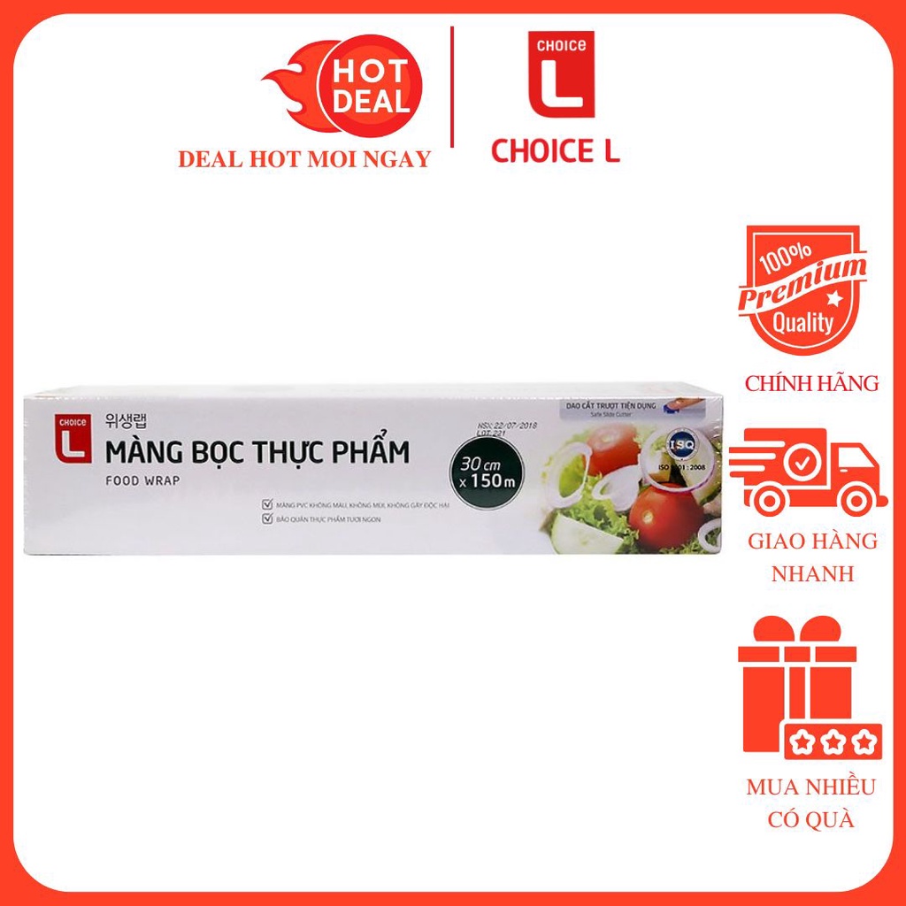 Màng Bọc Thực Phẩm Choice L (150M x 30CM)