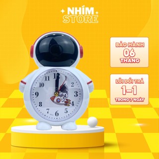 Đồng Hồ Báo Thức Phi Hành Gia, Đồng Hồ Báo Thức Để Bàn Chuông To Đáng Yêu - Nhím Store Chuông Kêu To Giá Rẻ