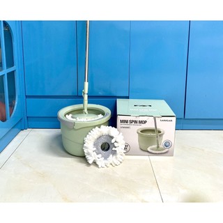 Bộ cây lau nhà xoay tay Lock&Lock Corner Spin Mop
