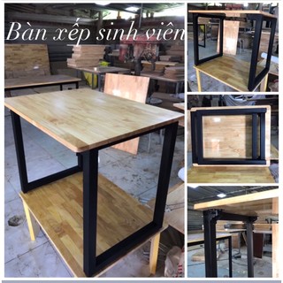 Bàn làm việc -   Chân xếp gọn cao 75cm