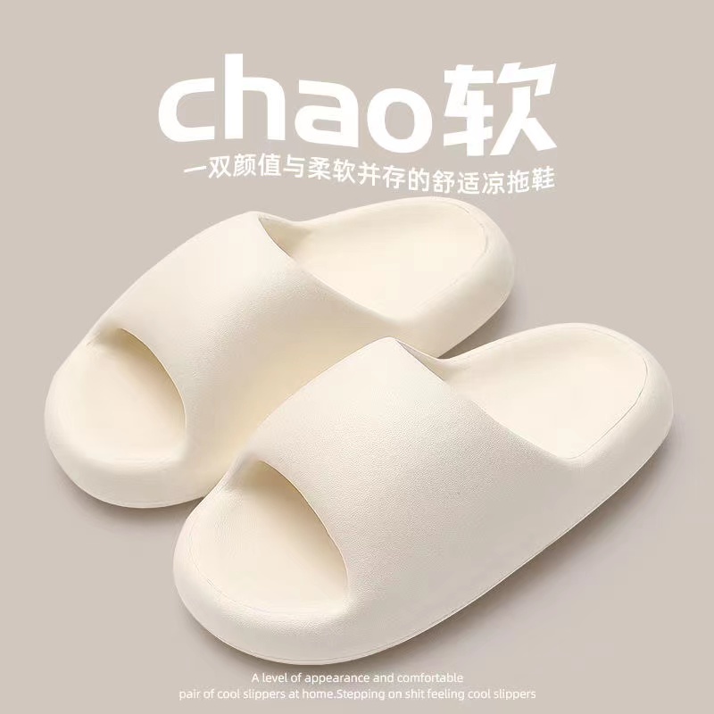 Dép Đi Trong Nhà Đế Dày Chống Trượt Thời Trang Cho Nam Và Nữ