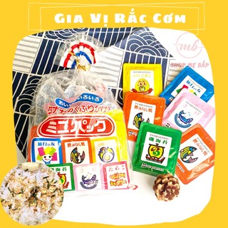 Gia Vị Rắc Cơm Tanaka Nhật Bản Cho Bé - Túi 75g có 30 gói) - Shop Mẹ Bắp [Date 07/2023]