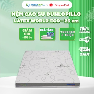 [Mã BMLT100 giảm đến 100K đơn 499K] Đệm Cao Su Dunlopillo Latex World Eco