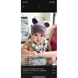 Yếm cổ cotton cho bé trai ( S5)