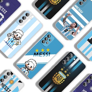Ốp Điện Thoại Mềm In Hình Cầu Thủ Messi Cho Samsung A12 M12 M22 A22 A31 A50 A51 A71 A21s 5G 2022