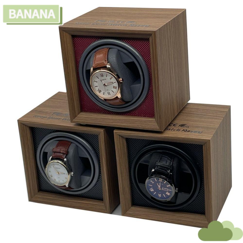 Đồng Hồ Cơ BANANA1 Dạng Hộp Xoay Tự Động