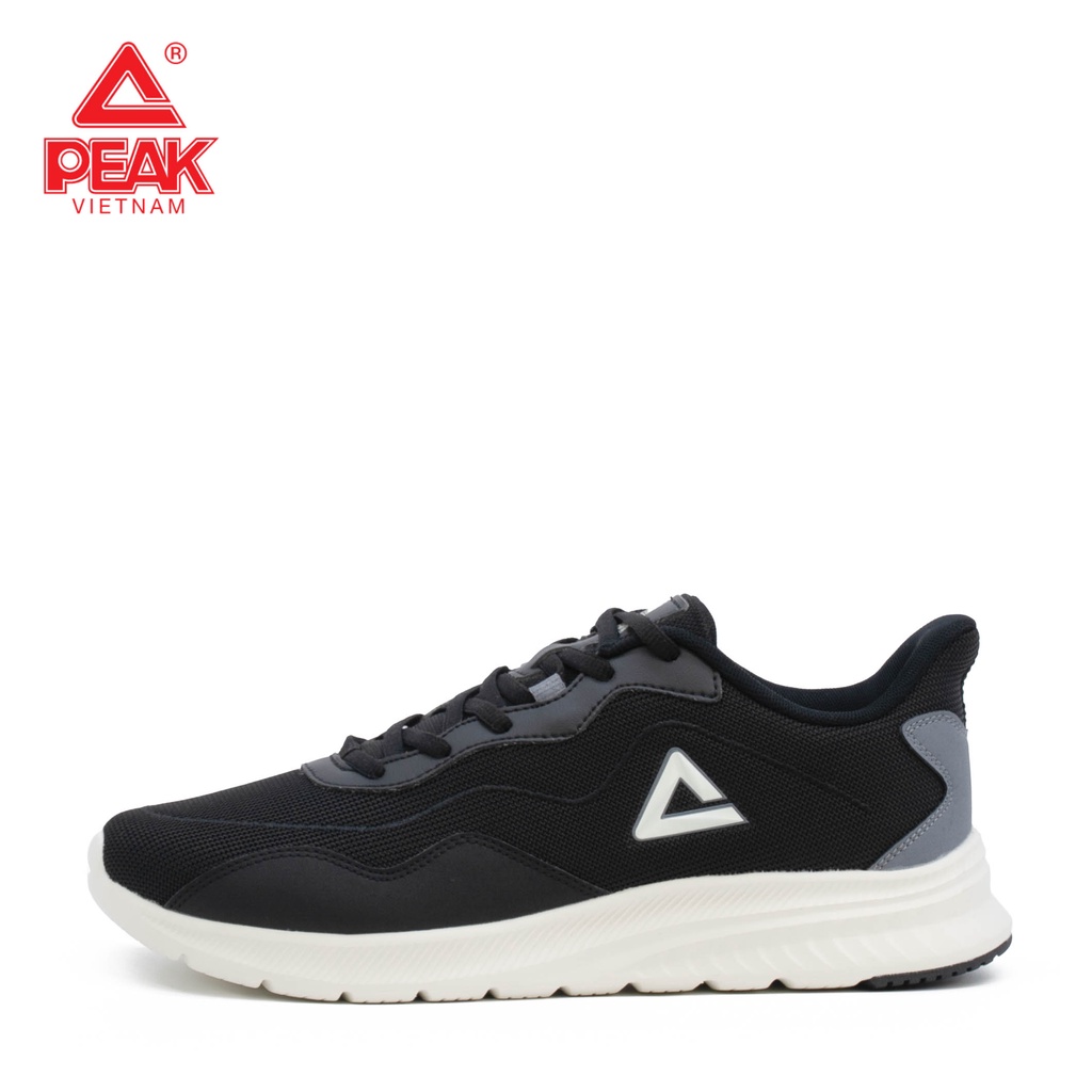 Giày chạy bộ nam PEAK Running Light Comfortable E224057H, giày thể thao running siêu nhẹ