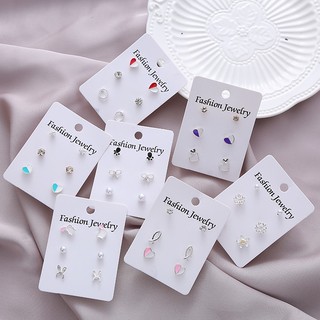 Set 3 đôi bông tai dễ thương cho nữ