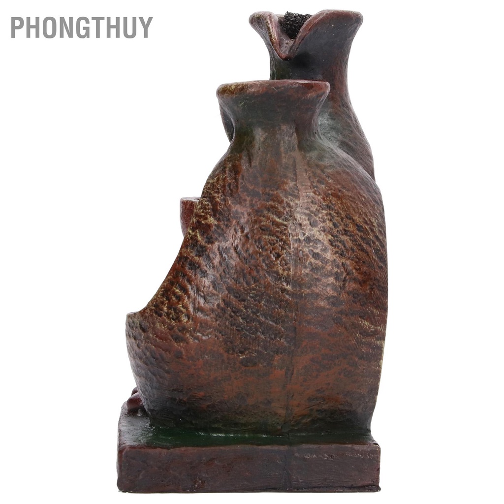 Thác nước phong thuỷ -  Đài phun nước để bàn trang trí văn phòng tại nhà 5V
